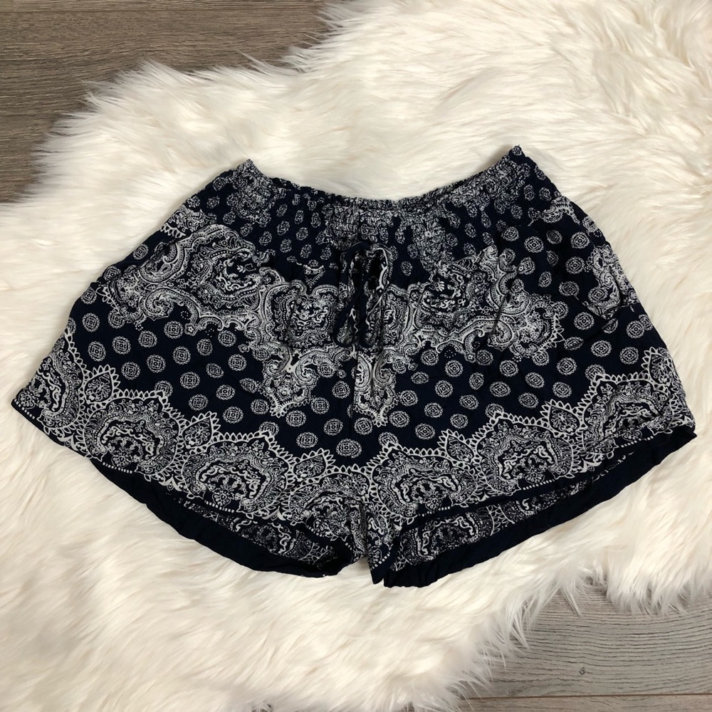 Patrons of Peace Flowy Boho Bohemian Shorts EUC